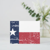  TEXAS-vlag Briefkaart (Staand voorkant)