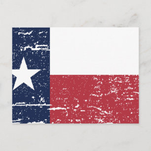  TEXAS-vlag Briefkaart