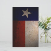 Texas vlag briefpapier (Staand voorkant)