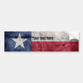  Texas-vlag Bumpersticker (Voorkant)