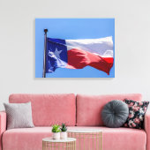 Texas-vlag Canvas Afdruk (Insitu (Woonkamer))