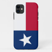 Texas Vlag Case-Mate iPhone Case (Achterkant)