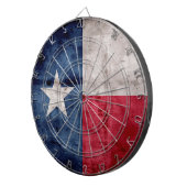 Texas-vlag Dartbord (Voorkant Rechts)