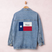 Texas vlag Denim Jas Denim Jacket (Hangar)