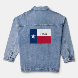 Texas vlag Denim Jas Jacket