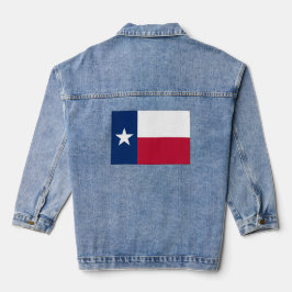 Texas vlag Denim Jas Jacket