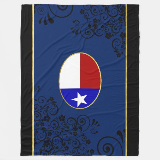 Texas vlag fleece deken (Voorkant)