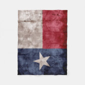 Texas-vlag Fleece Deken (Voorkant)