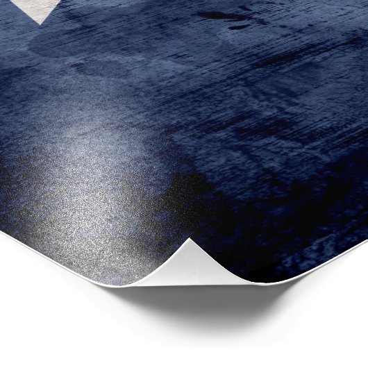  Texas-vlag Foto Afdruk (Hoek)