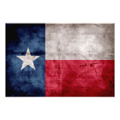  Texas-vlag Foto Afdruk (Voorkant)