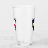 Texas vlag glas (Links)