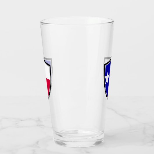 Texas vlag glas (Links)