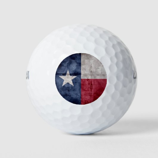 Texas-vlag Golfballen (Voorkant)