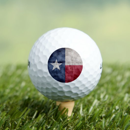 Texas-vlag Golfballen (Insitu Shirt)