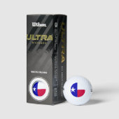 Texas vlag golfballen (Verpakking)