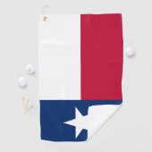 Texas vlag golfhanddoek (Insitu)
