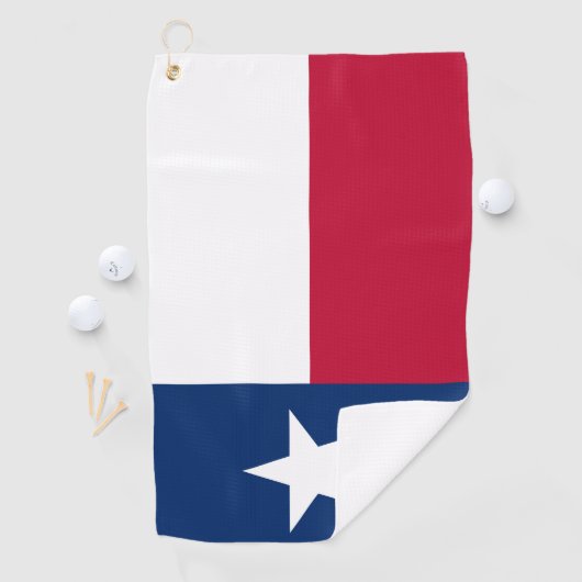 Texas vlag golfhanddoek (Insitu)