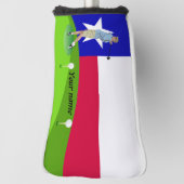Texas vlag golfheadcover (Draai 90)