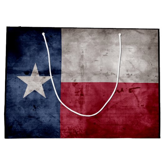 Texas-vlag Groot Cadeauzakje (Achterkant)