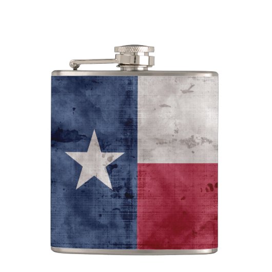  Texas-vlag Heupfles (Voorkant)