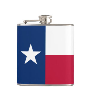 Texas vlag heupfles