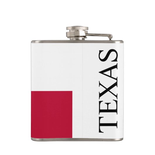 Texas vlag heupfles (Achterkant)
