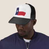 Texas Vlag Hoed Trucker Pet (In situ)