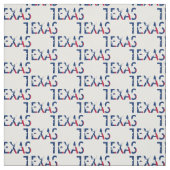 Texas vlag in de Word Texas Stof (Swatch)