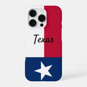 Texas vlag iPhone 16 Pro hoesje omhulsel