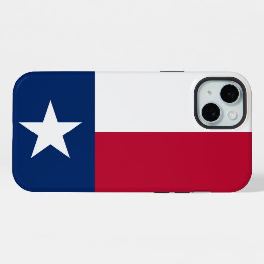 Texas Vlag iPhone Hoesje (Achterkant horizontaal)