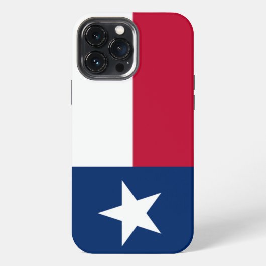 Texas Vlag iPhone Hoesje (Achterkant)