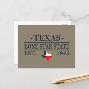 Texas vlag kaart de eenzame ster staat