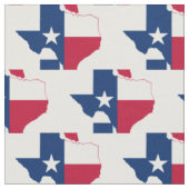TEXAS Vlag Kaart Omtrek Stof (Close Up)