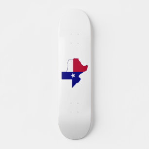 Texas Vlag Kaart Persoonlijk Skateboard