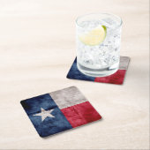  Texas-vlag Kartonnen Onderzetters (Insitu)