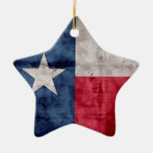  Texas-vlag Keramisch Ornament (Voorkant)