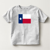 Texas vlag kinder shirts (Voorkant)