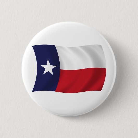Texas Vlag Knop Ronde Button 5,7 Cm (Voorkant)