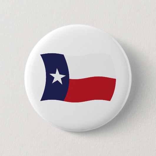 Texas Vlag Knop Ronde Button 5,7 Cm (Voorkant)