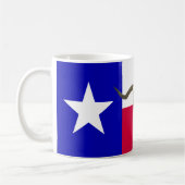 Texas vlag koffiemok (Links)