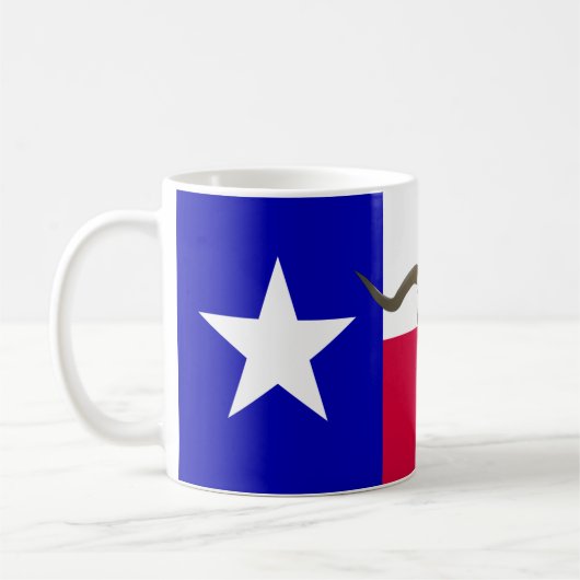 Texas vlag koffiemok (Links)
