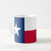 Texas vlag koffiemok (Voorkant links)