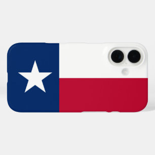 Texas Vlag: Langhoorns, de Texaanse Lone Star-staa iPhone 16 Hoesje