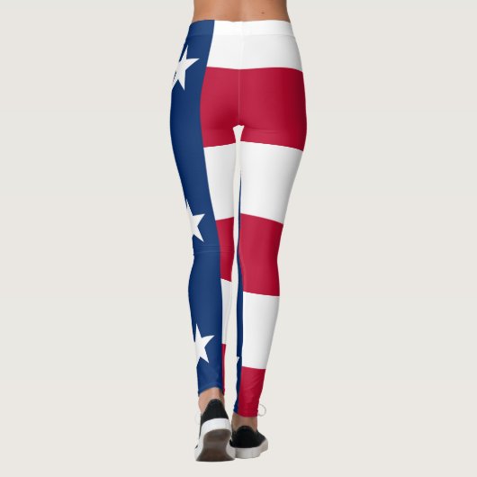 Texas vlag leggings (Achterkant)