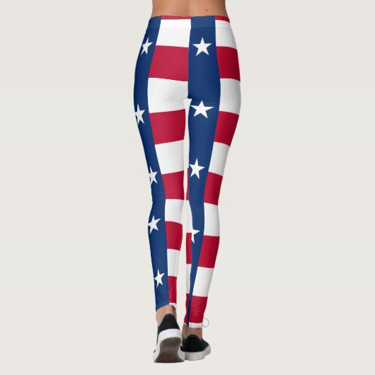 Texas vlag leggings (Achterkant)