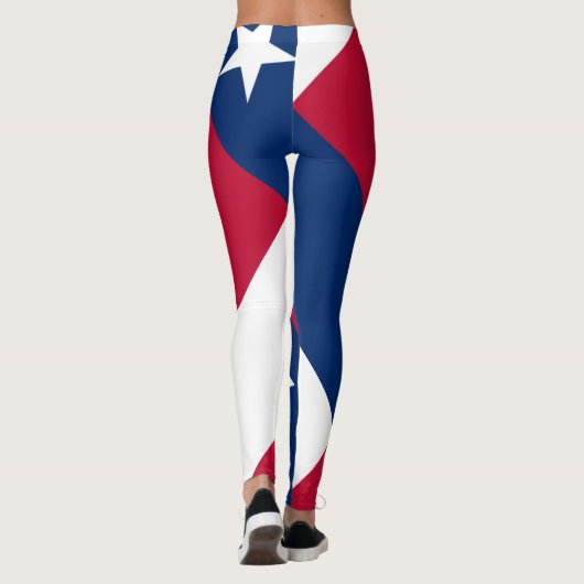 Texas vlag leggings (Achterkant)