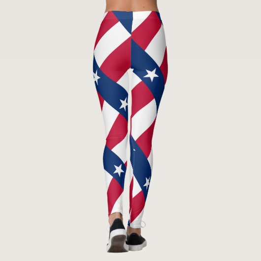 Texas vlag leggings (Achterkant)