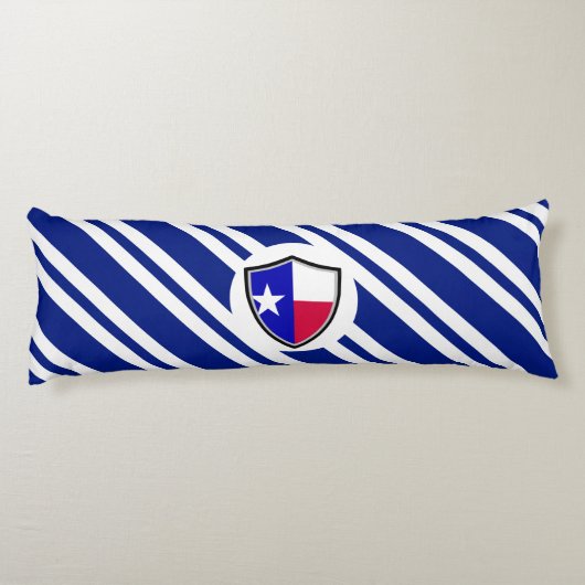 Texas vlag lichaamskussen (Achterkant)