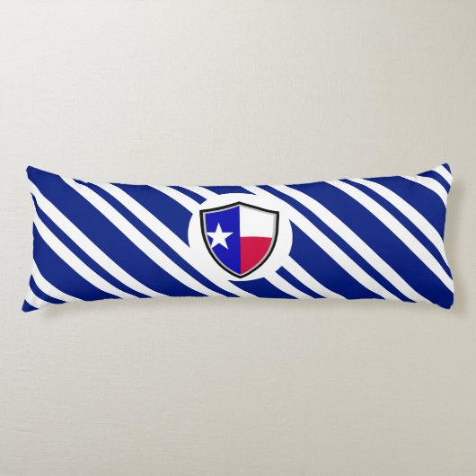 Texas vlag lichaamskussen (Voorkant)