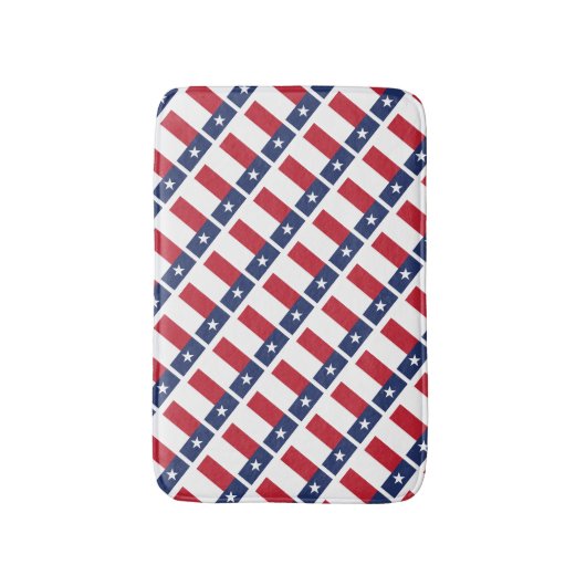 TEXAS VLAG Lone Star State Decoratief Badmat (Voorkant Verticaal)